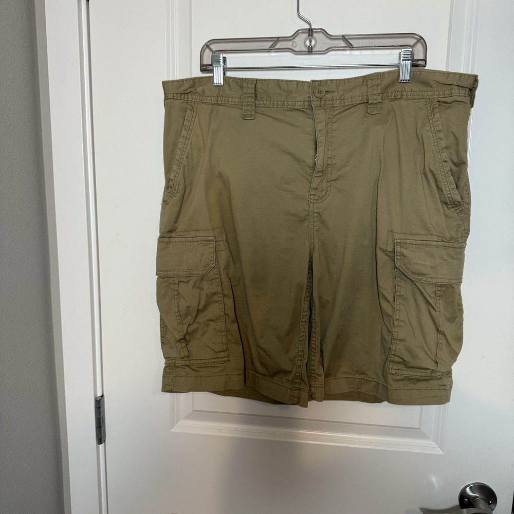 George Khaki Cargo Shorts 38‎